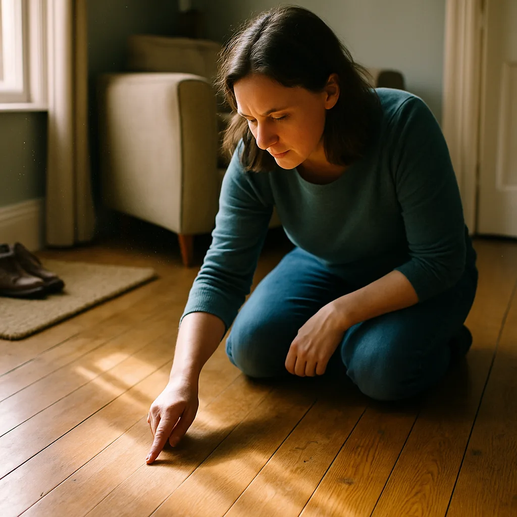 worn hardwood finish inspection Chester