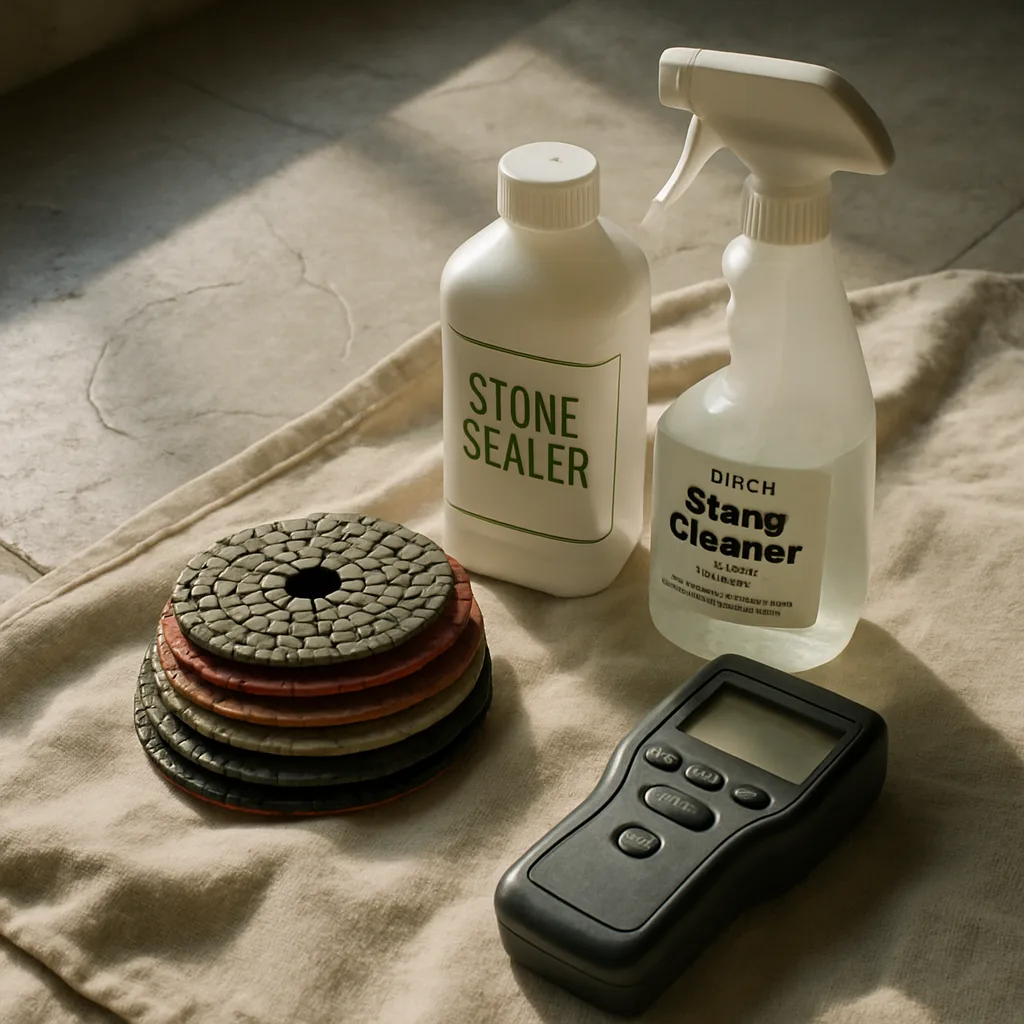 marble floor polishing tools etched stone Chester