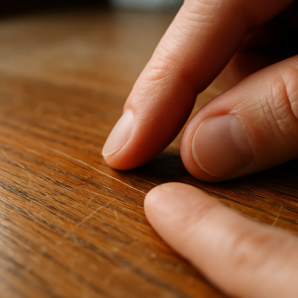 no sand recoating surface scratches hardwood Chester