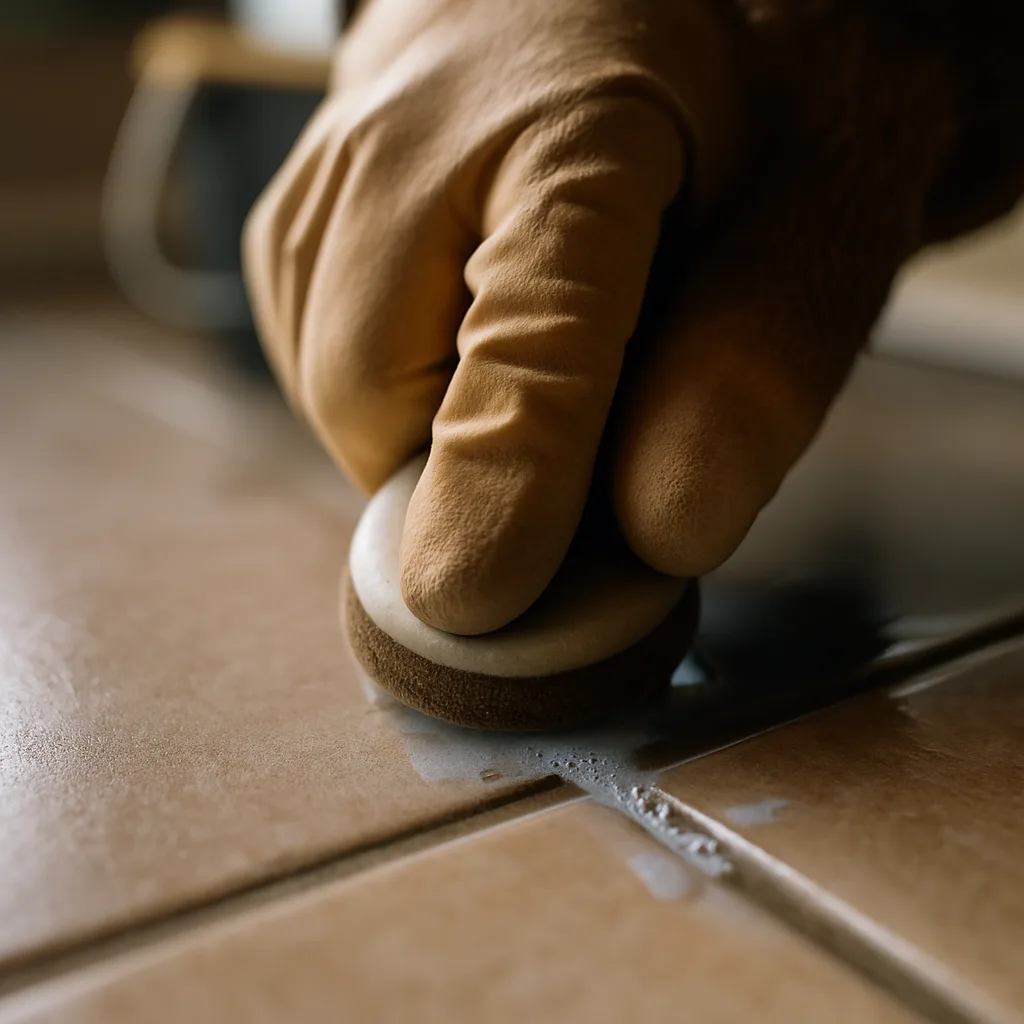 tile grout restoration detail ceramic Chester